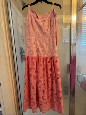 Pink Lace Sundress by Just me M